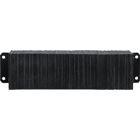 Global Industrial Rubber Dock Bumper, 36W x 4.5D x 10H 988029